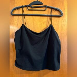 Black Women's crop top
